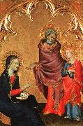 Christ Discovered in the Temple Simone Martini